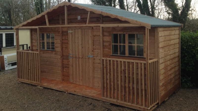 Summer Chalet Range 14ft x 8ft